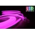 Світлодіодний гнучкий неон 12V, LED NEON - 17x9мм, колір світіння - рожевий